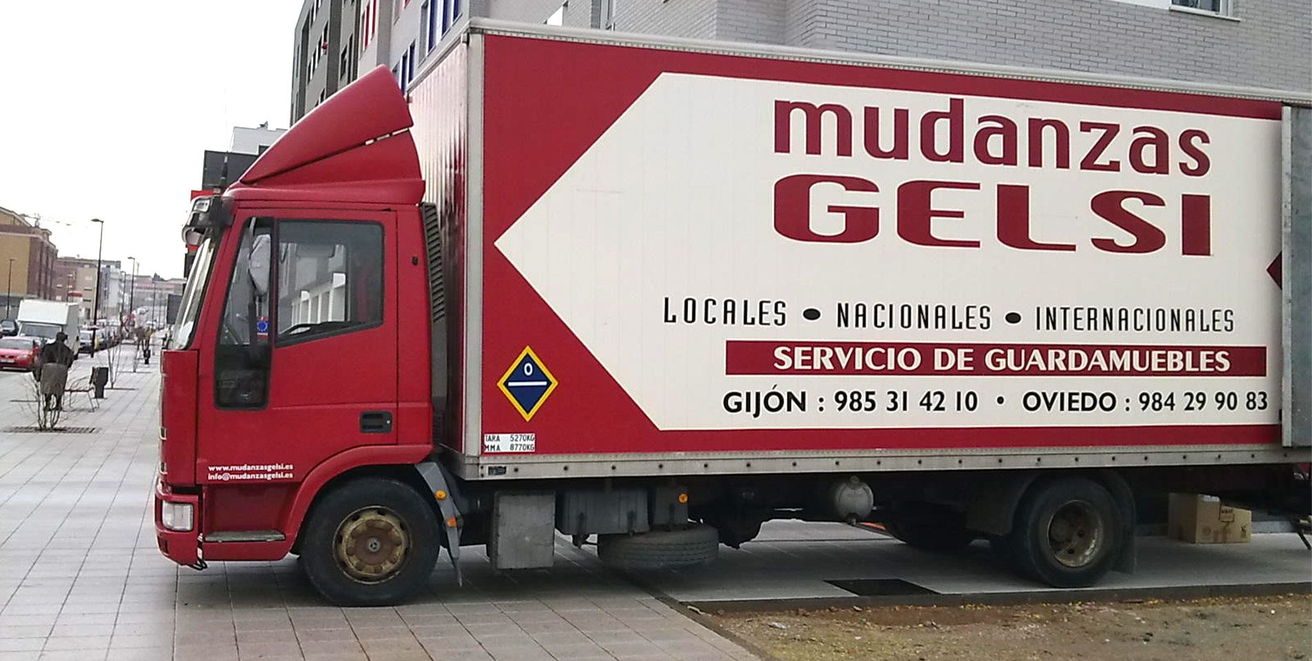 Empresa de mudanzas y traslados en Asturias